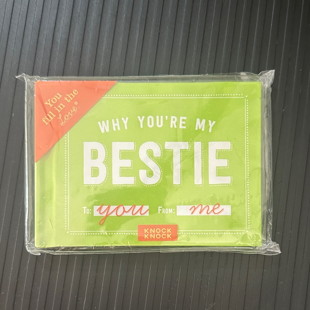 🌵3 for $10🌵 “Why You’re My Bestie” Book